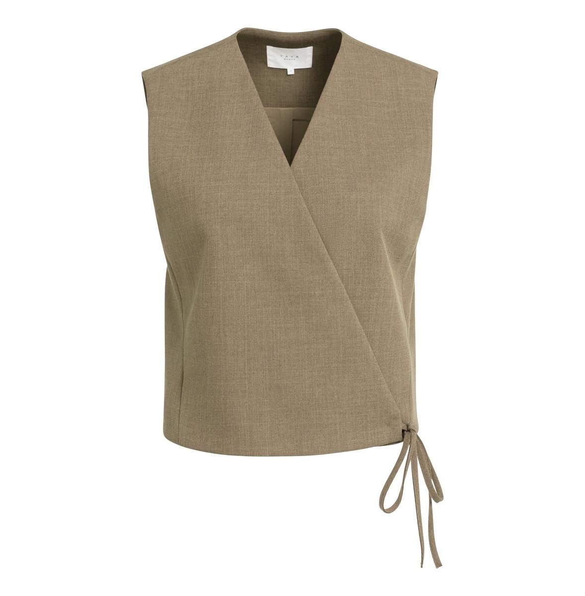 YAYA Gilet 01-521009-608 Bruin 1