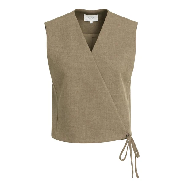 YAYA Gilet 01-521009-608 Bruin 1
