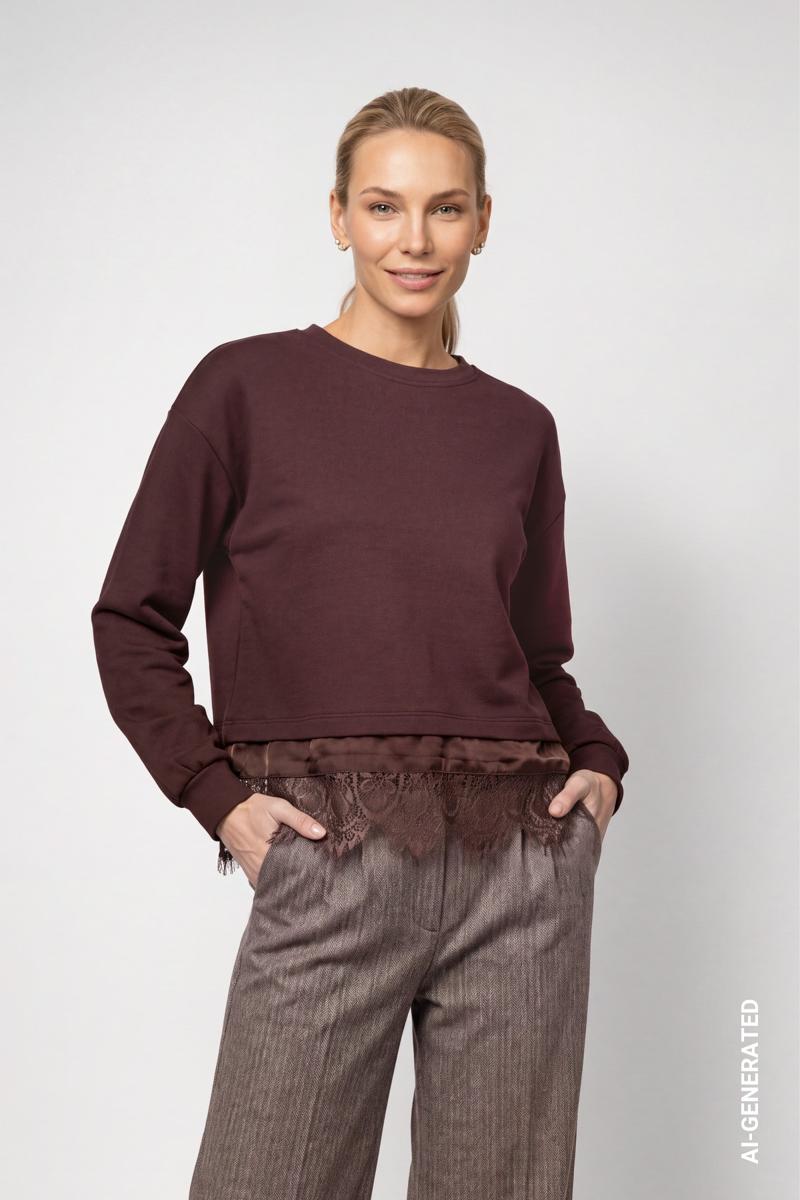 Monari Longsleeve 810588 Bruin 1