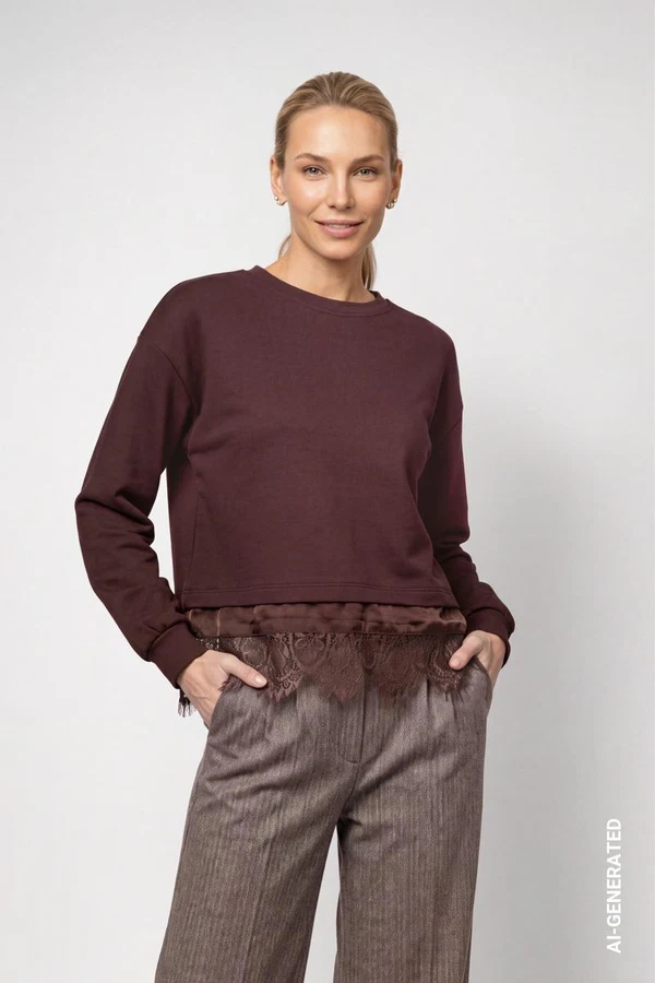 Monari Longsleeve 810588 Bruin 1