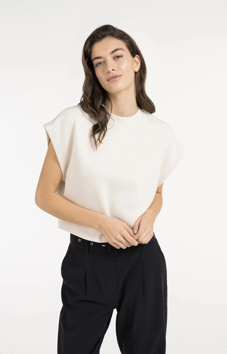 YAYA Sweater 01-109121-605 Off-White 1