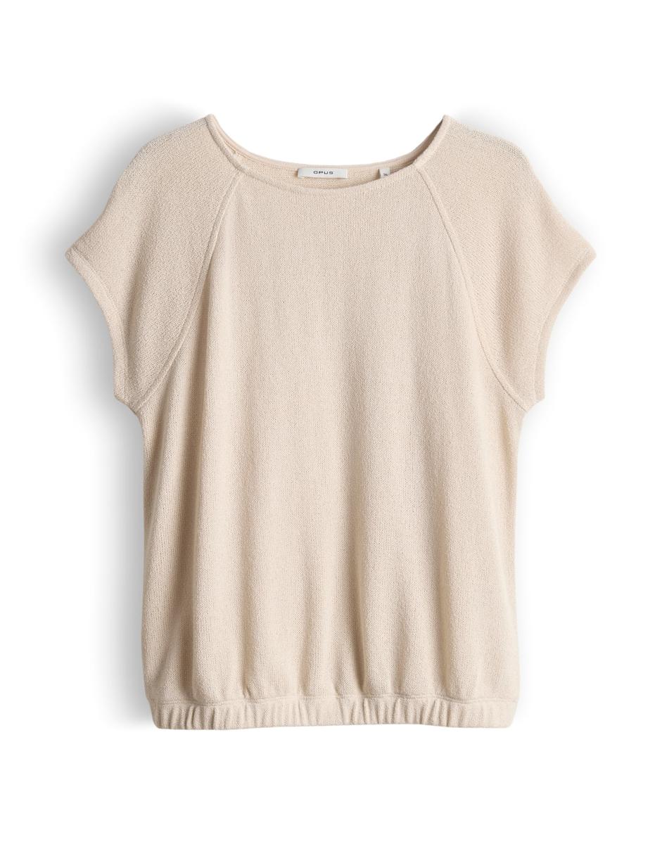 OPUS T-Shirt Svalla Beige 2