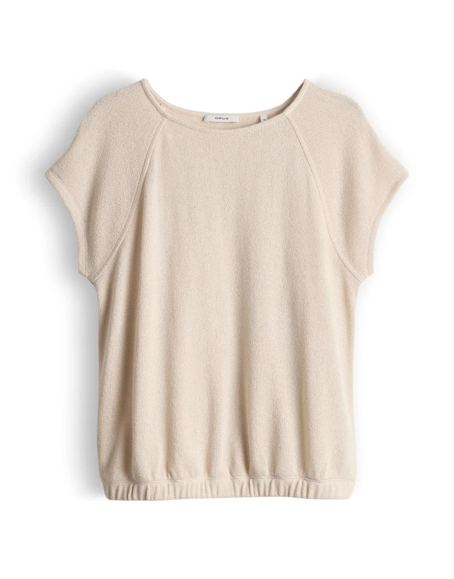 OPUS T-Shirt Svalla Beige 2
