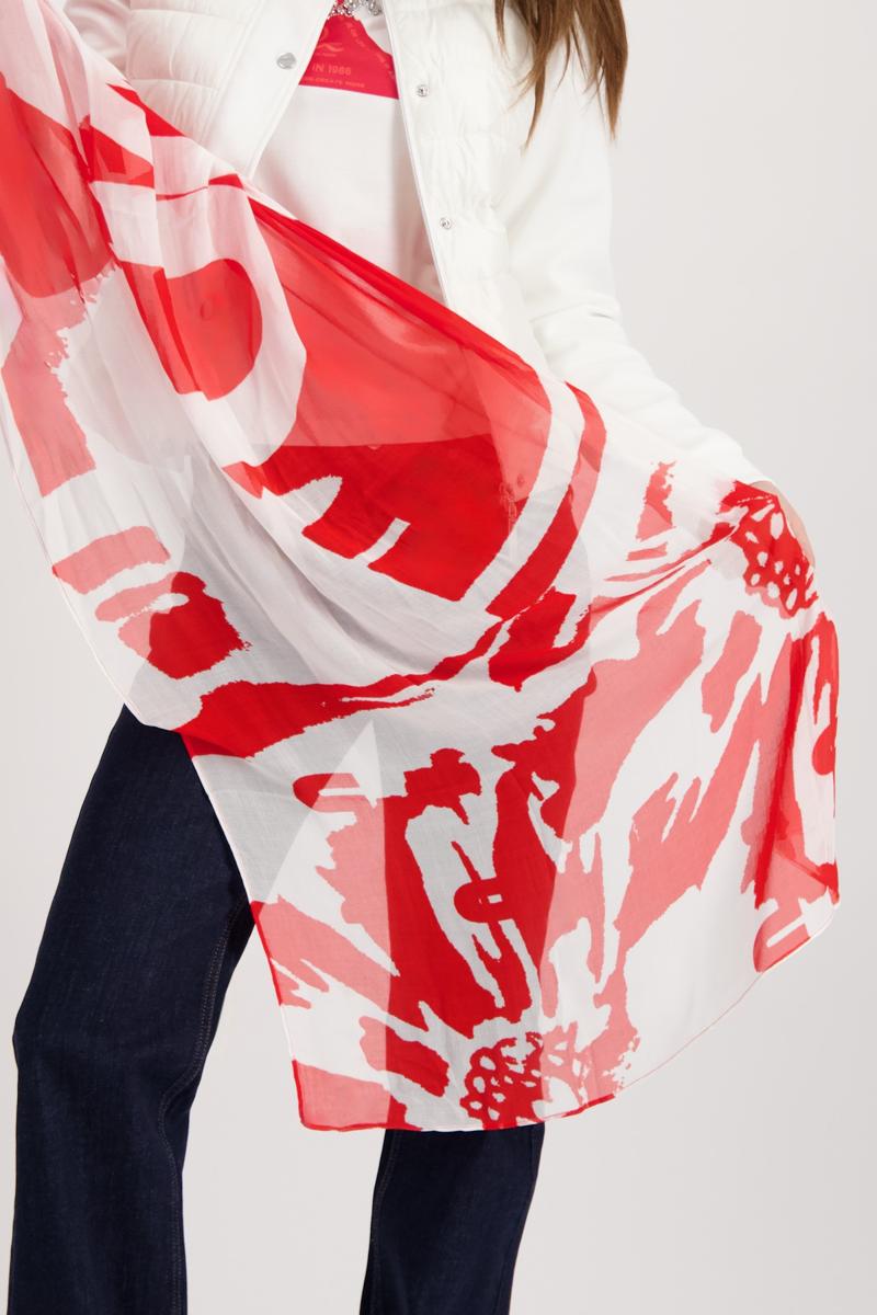 Monari Sjaal 410464 Rood 3