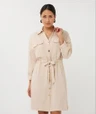 EsQualo Jurk SP26.10036 Beige 1