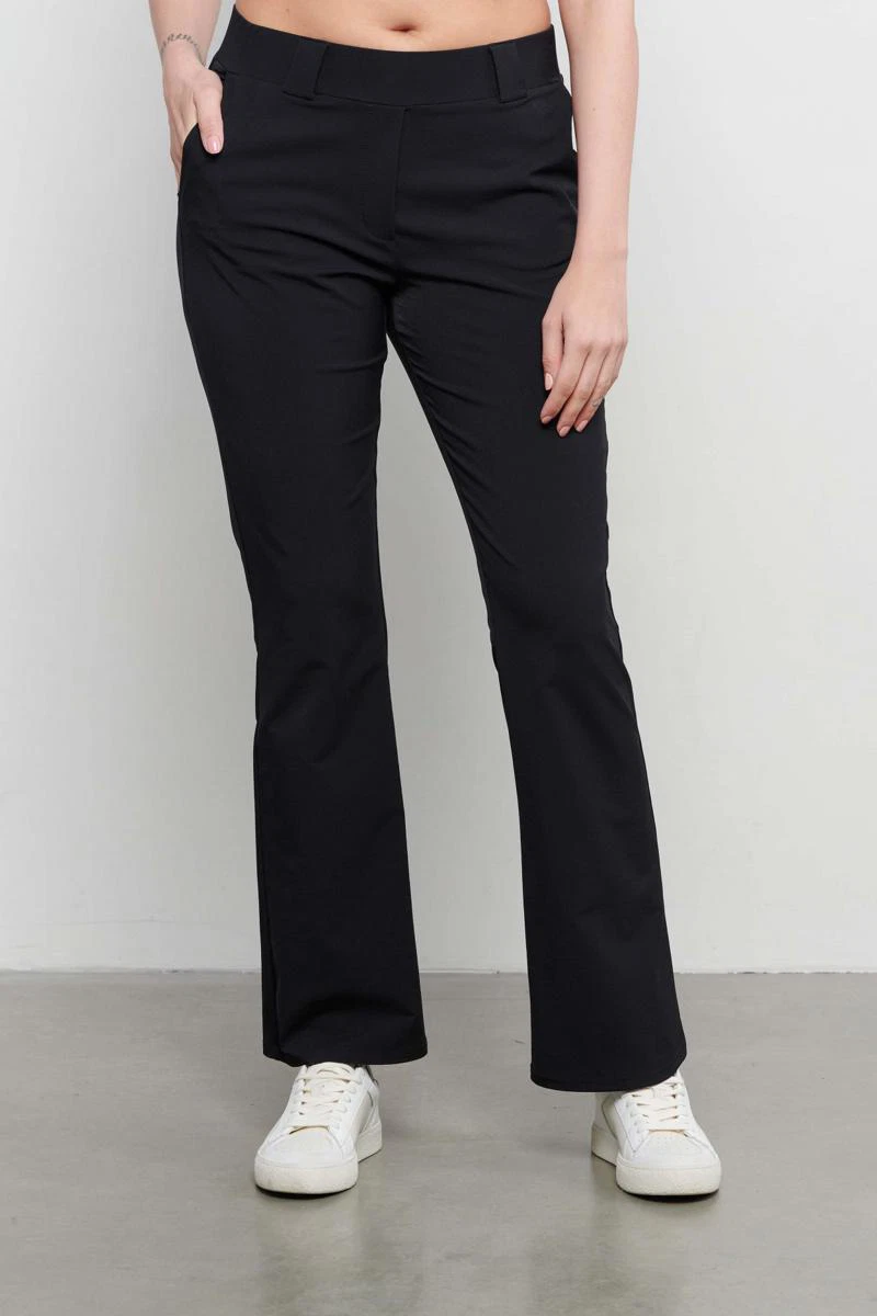 &Co Woman &Co Woman Pantalon Penelope Travel Zwart 5