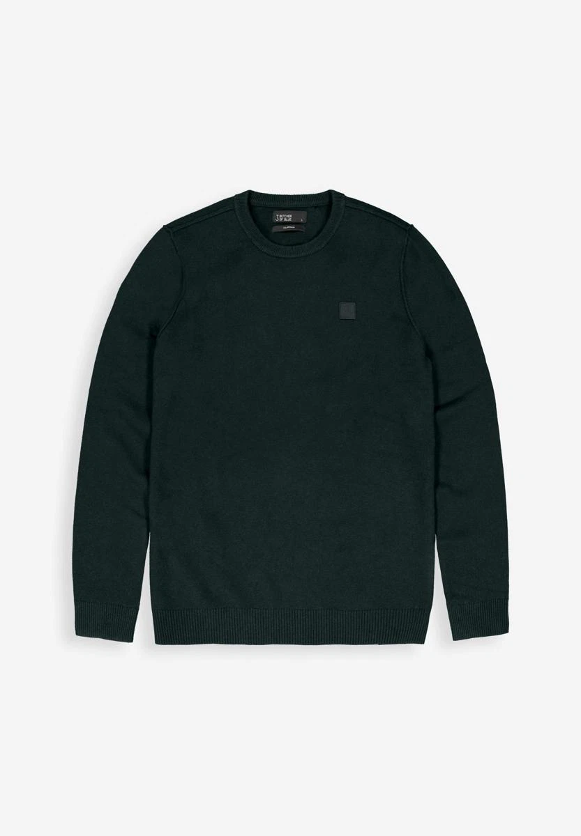 Butcher of Blue Trui Clifden Crew Groen 1