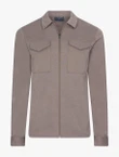 Cavallaro Overshirt 123265031 Taupe 1