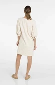 YAYA Jurk 01-609219-605 Off-White 3