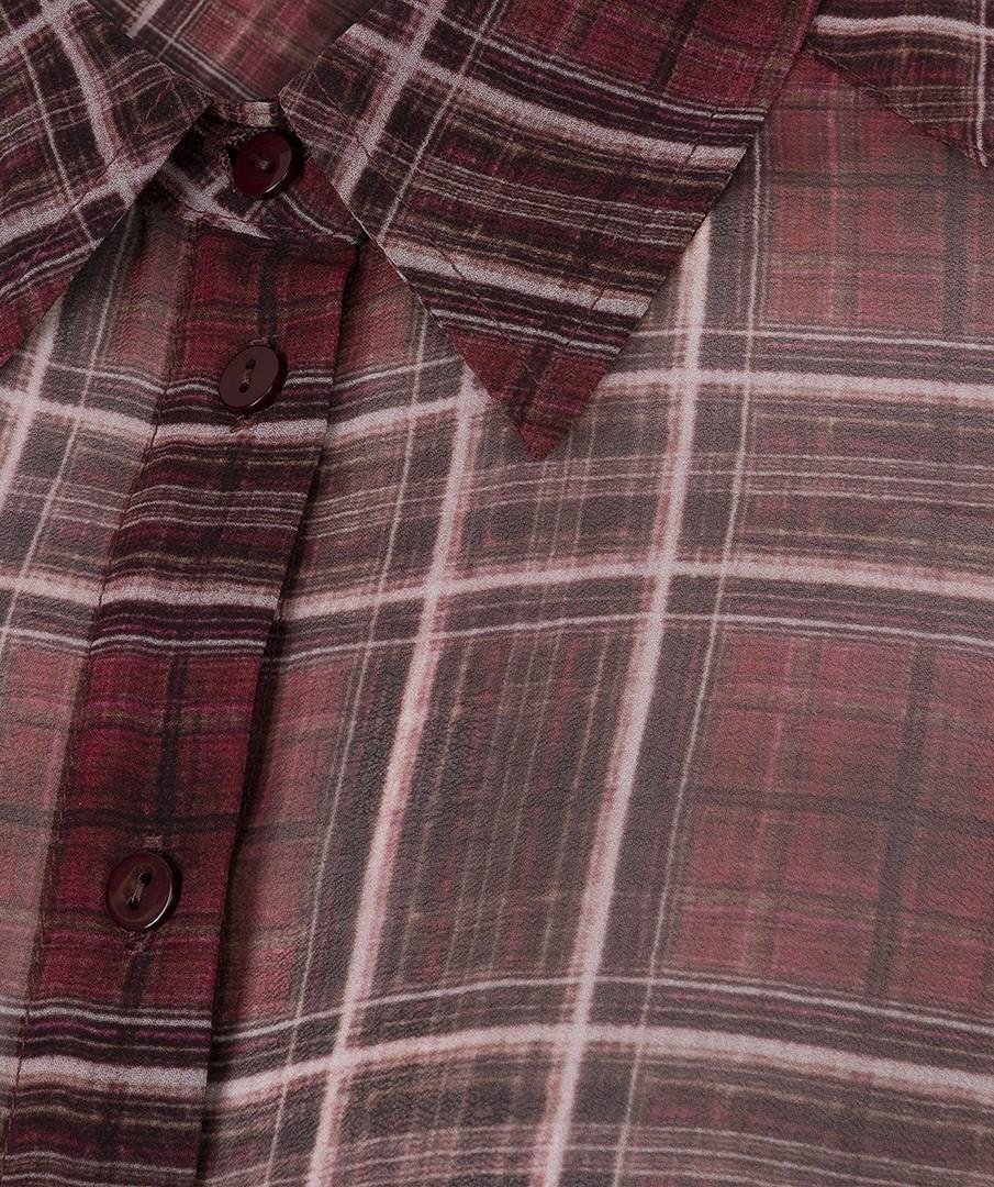 EsQualo Blouse F26.14518 Rood 5