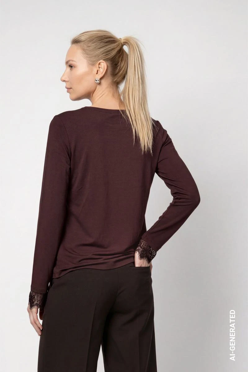 Monari Longsleeve 809867 Bruin 3