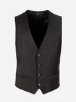 Roy Robson Gilet S05550381302200 Bruin 1