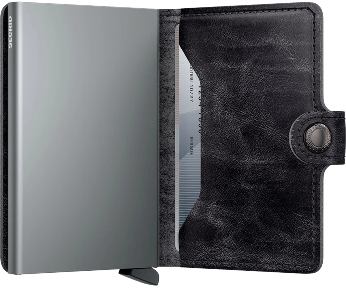 Secrid Miniwallet Dutch Martin Grey Zwart 2