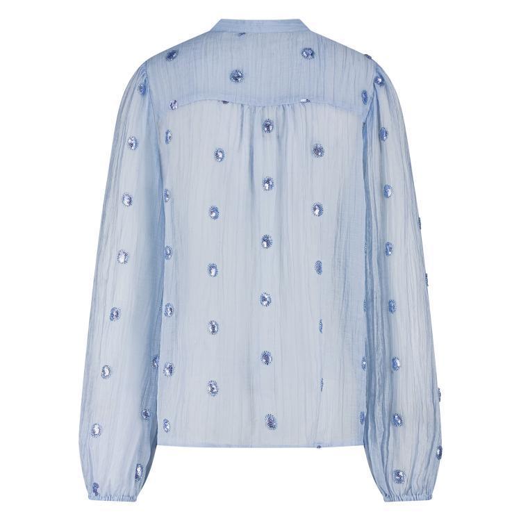 NUKUS Blouse NKF02059 Blauw 4
