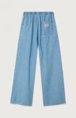 American Vintage Pantalon Izeway Blauw 4