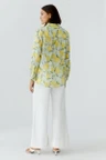 Oui Blouse 0097535 Geel 3
