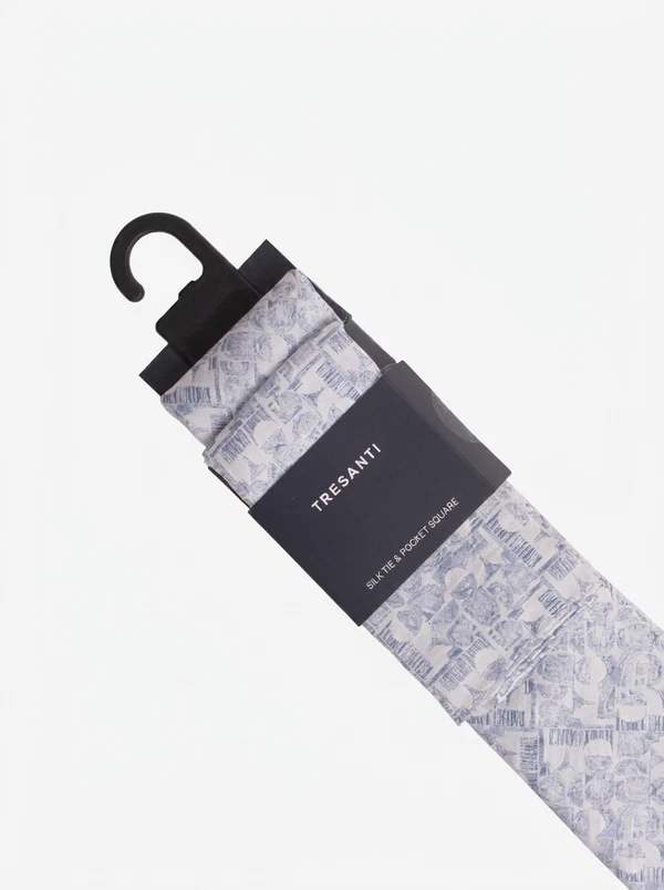 Tresanti Stropdas TRCOKA035 Blauw 1