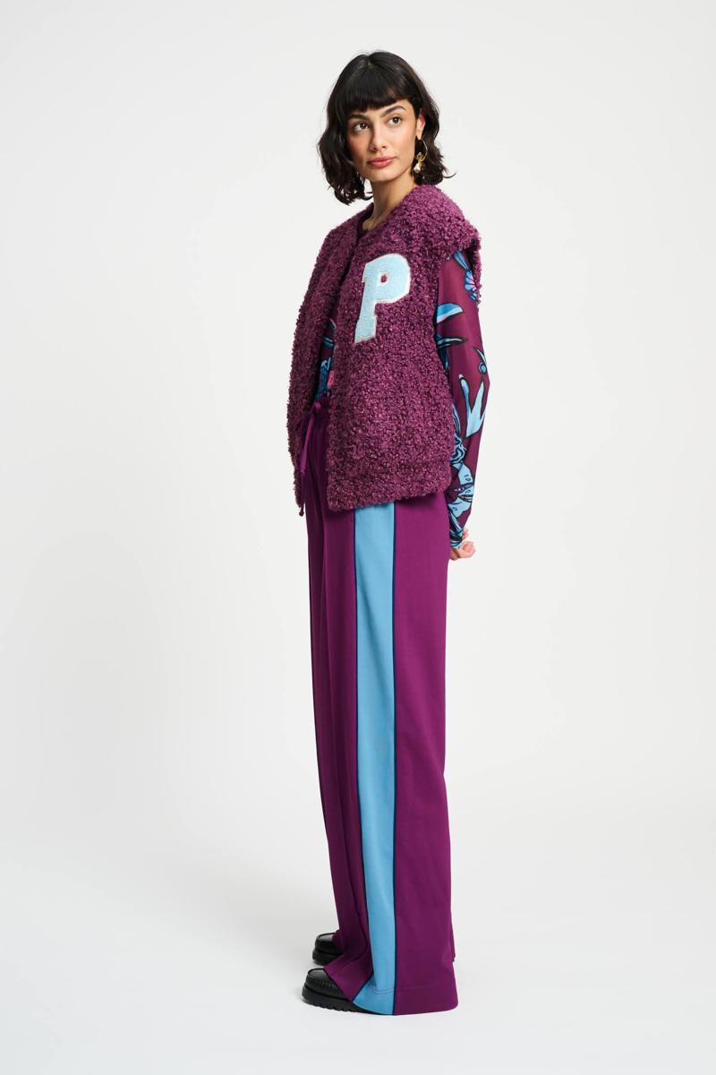 POM Amsterdam Gilet SP9367 Paars 4