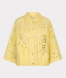 EsQualo Blouse HS26.28236 Geel 2