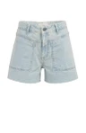 YAYA Short 01-321030-604 Blauw 2