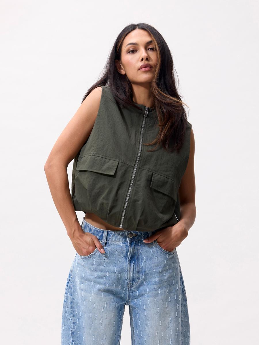 Catwalk Junkie Gilet 2603022400 Groen 1
