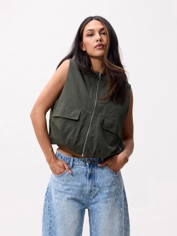 Catwalk Junkie Gilet 2603022400 Groen 1