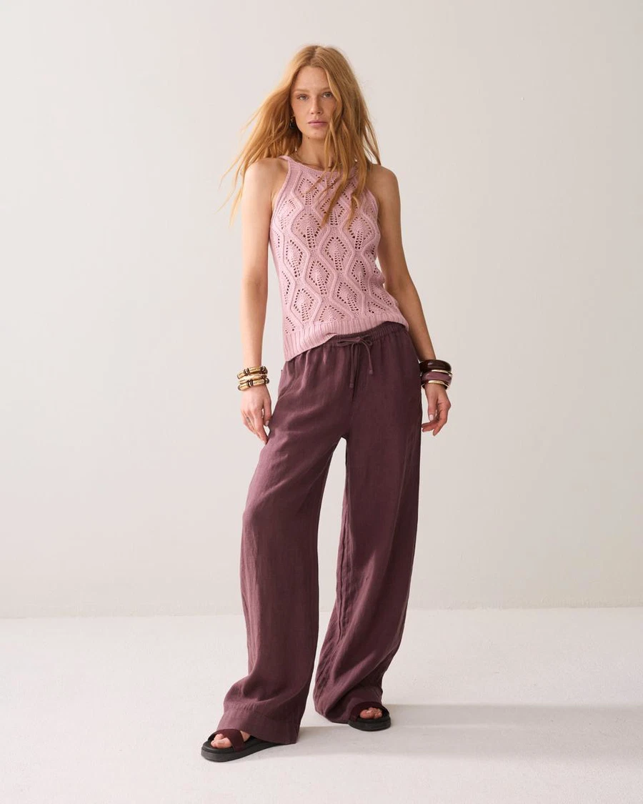 Summum Pantalon 4s2984-12477 Paars 1