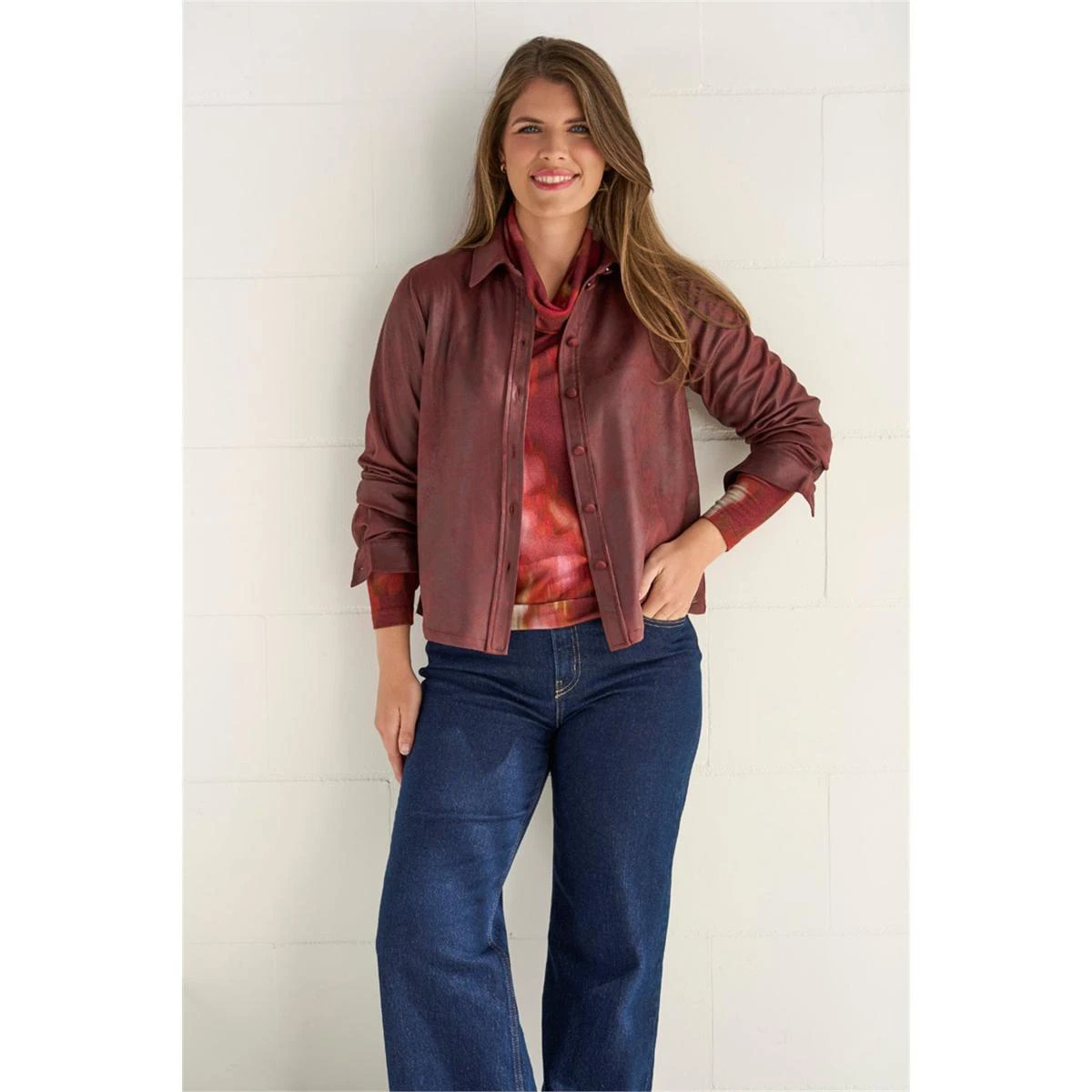 Roberto Sarto Blouse 631099 Rood 6