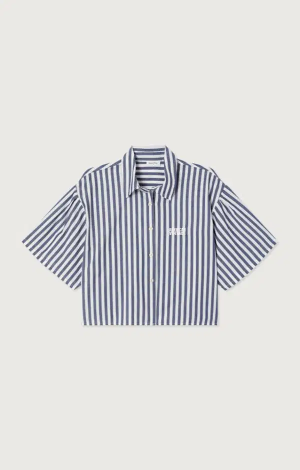 American Vintage Blouse Vextown-blousess Blauw 1
