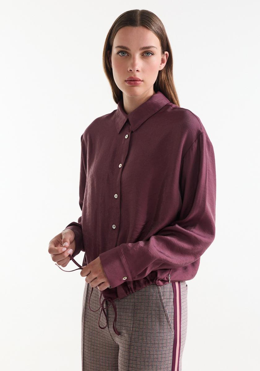 Jansen Amsterdam Blouse INEZ W26 Rood 1