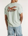 Denham T-Shirt Flowy Groen 3