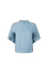Jansen Amsterdam Blouse Odile Blauw 2