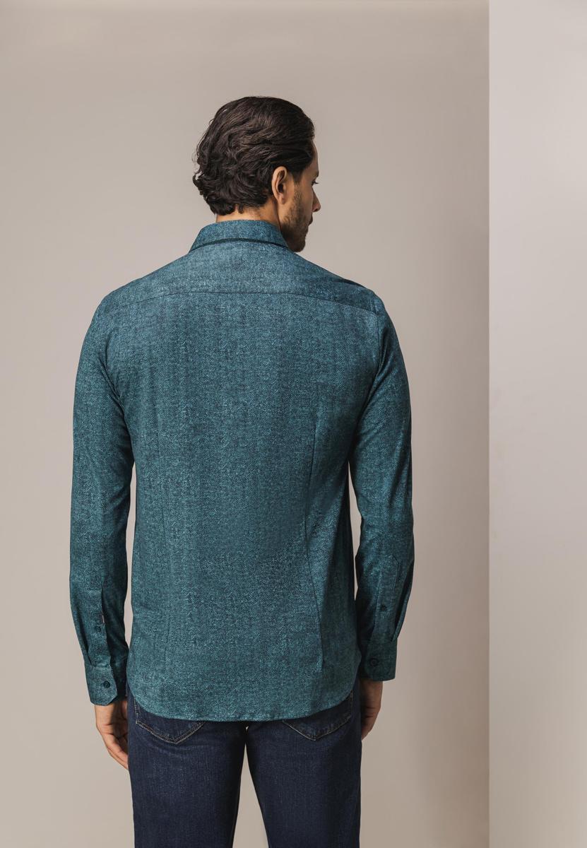 State of Art Overhemd 214-25287 Blauw 3