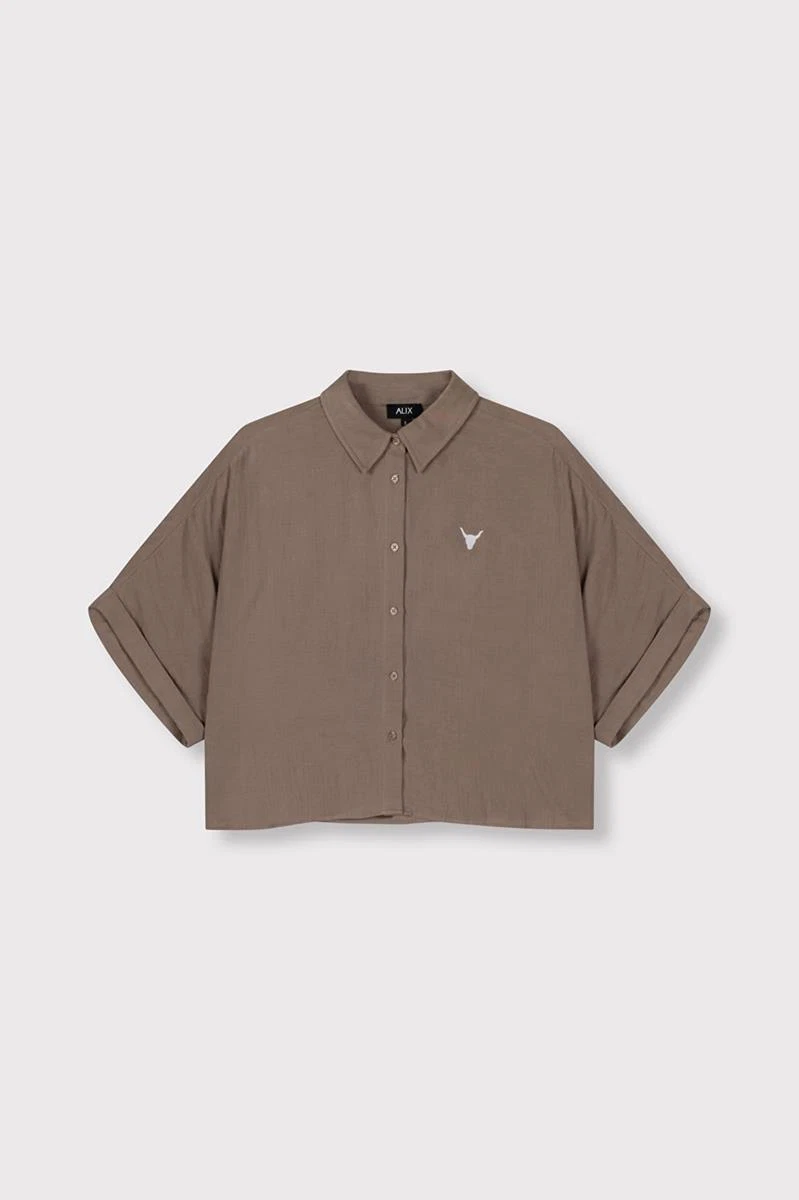 Alix The Label Blouse 2604943698 Taupe 4