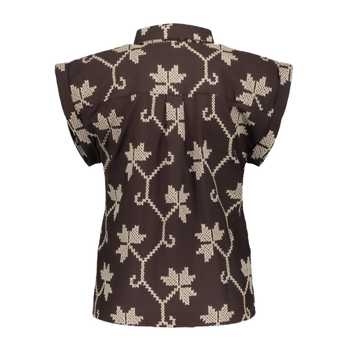 Geisha Blouse 63212-20 Bruin 2