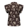 Geisha Blouse 63212-20 Bruin 2