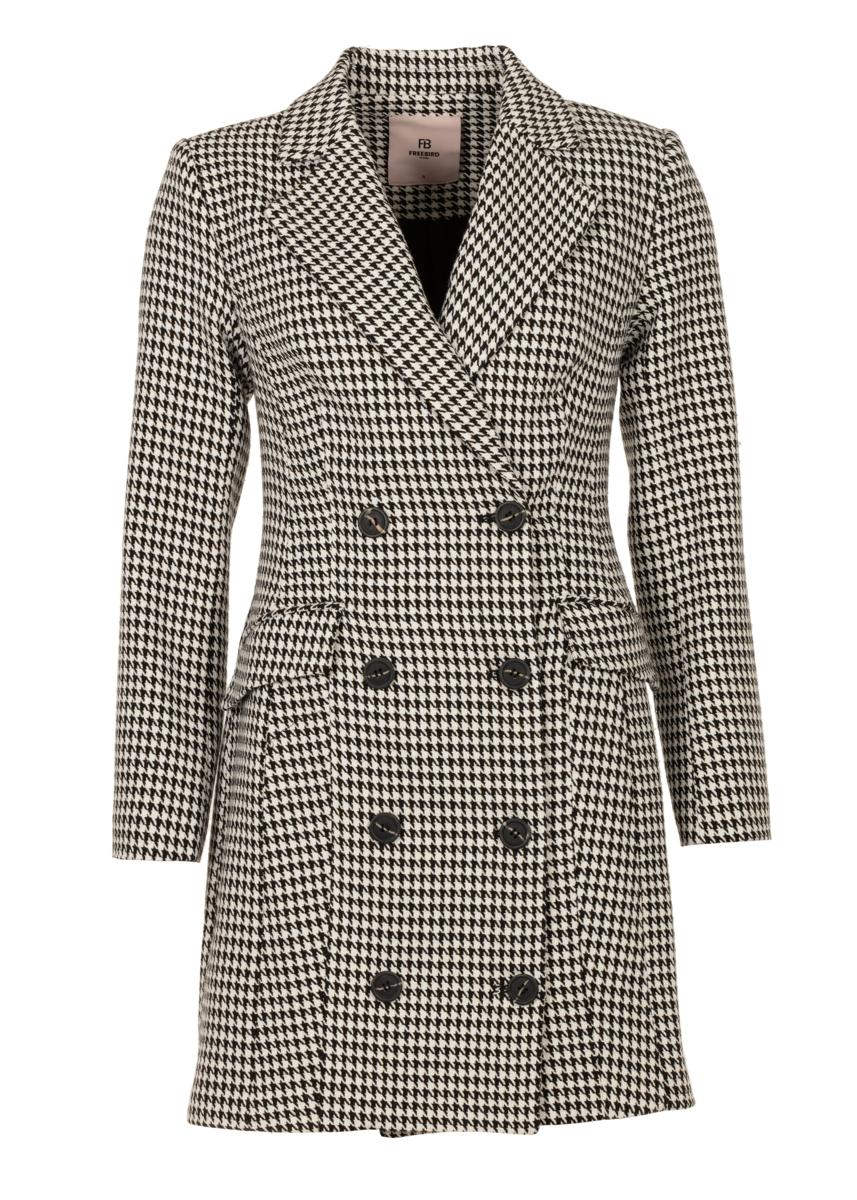 Freebird Jurk Dayana Wv-Pied-Po Zwart 1