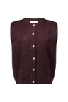 Studio Anneloes Vest Bibi sls cardigan Bruin 1