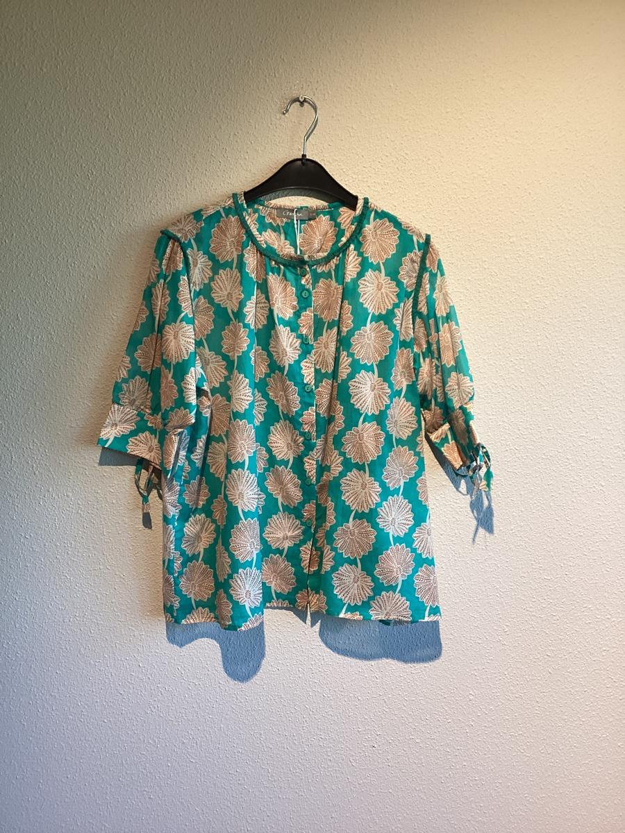 Geisha Blouse 63478-20 Blauw 1