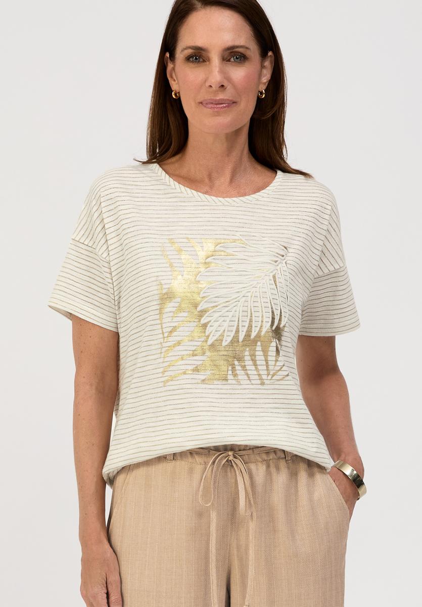Bianca T-Shirt Julie Off-White 1