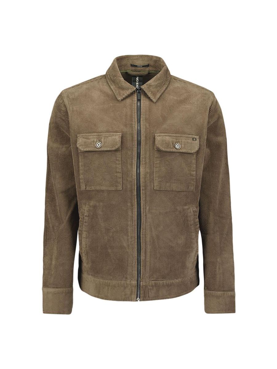 No Excess Overshirt 29510907 Taupe 2