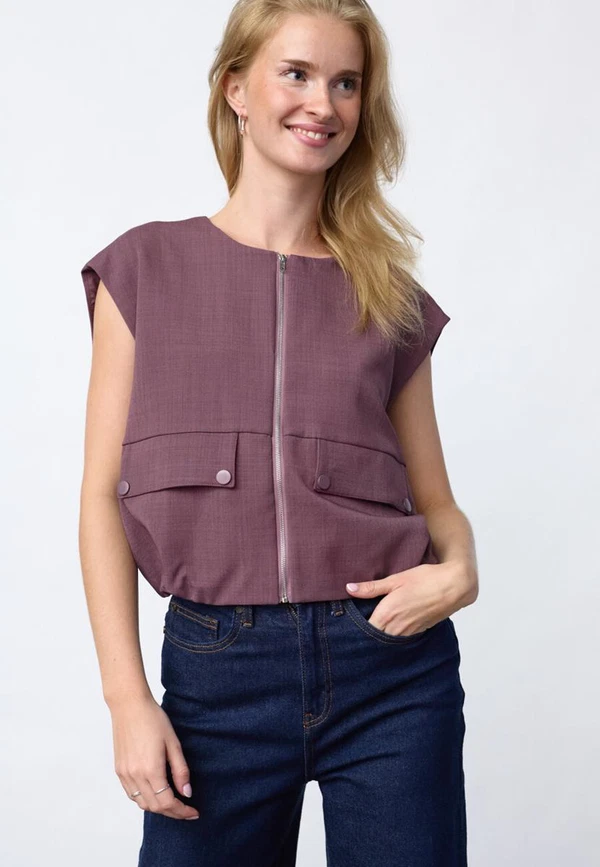 Sisters Point Gilet Garwin-Ve3 Paars 1
