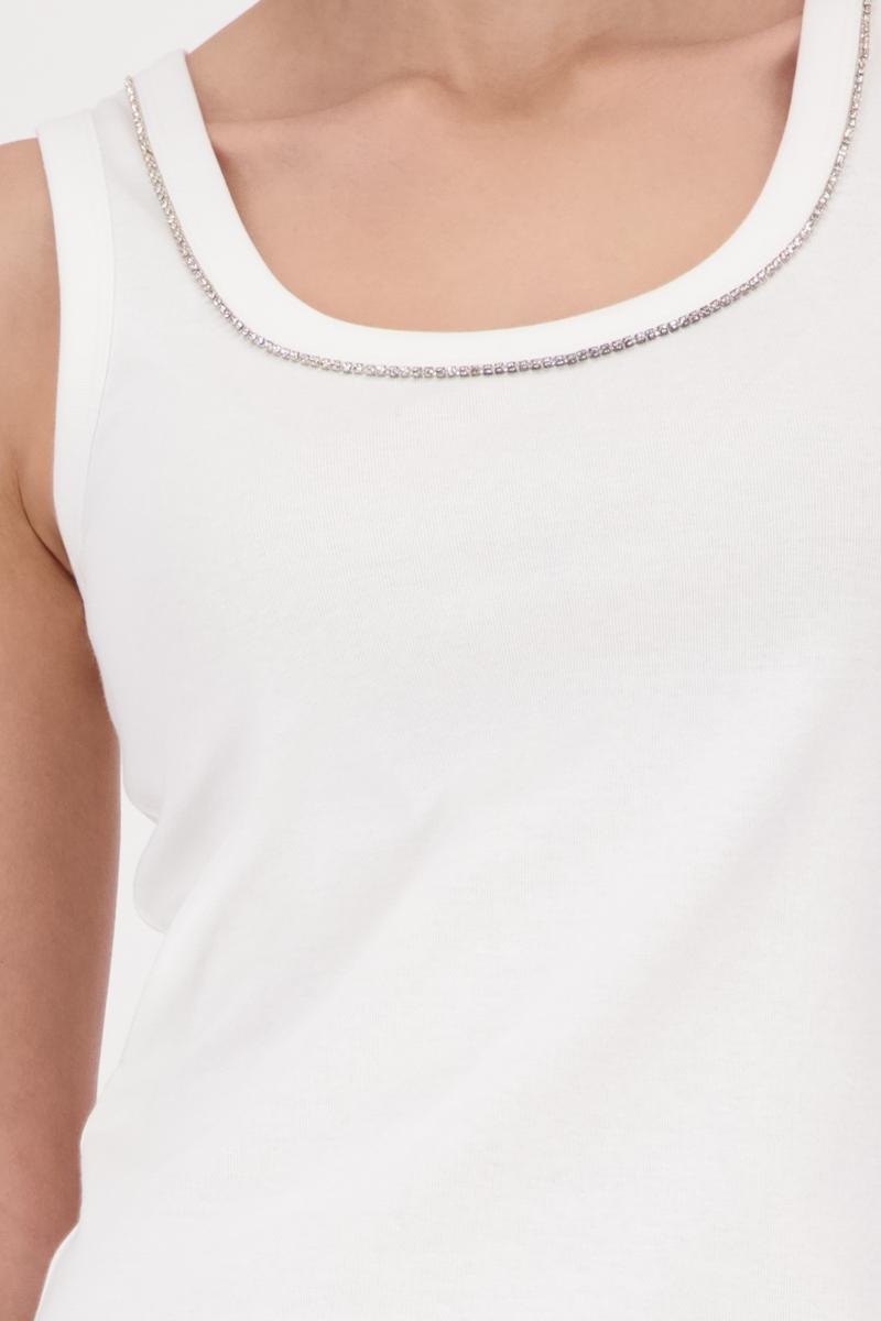 Monari Top 410420 Off-White 4