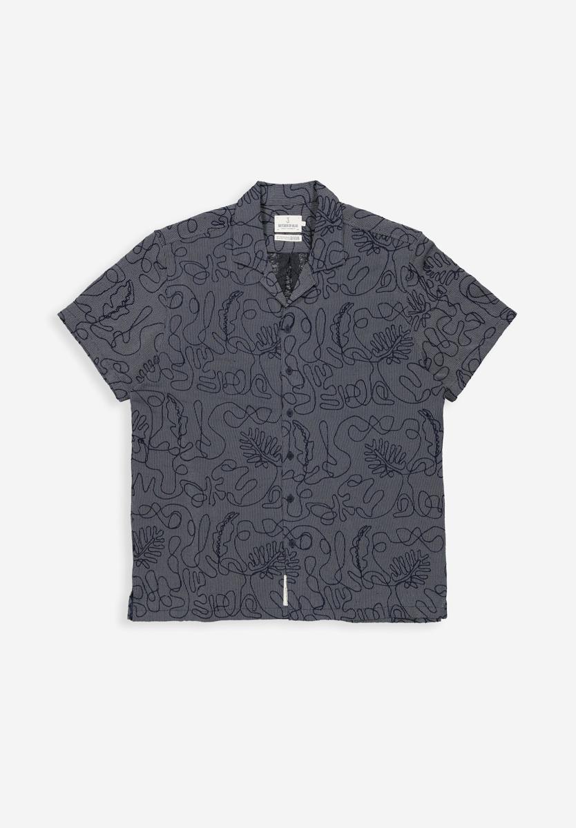 Butcher of Blue Overhemd M2614085 Blauw 1