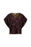 Studio Anneloes Blouse Renske Paisley Bruin 2