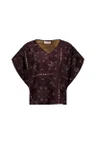 Studio Anneloes Blouse Renske Paisley Bruin 2