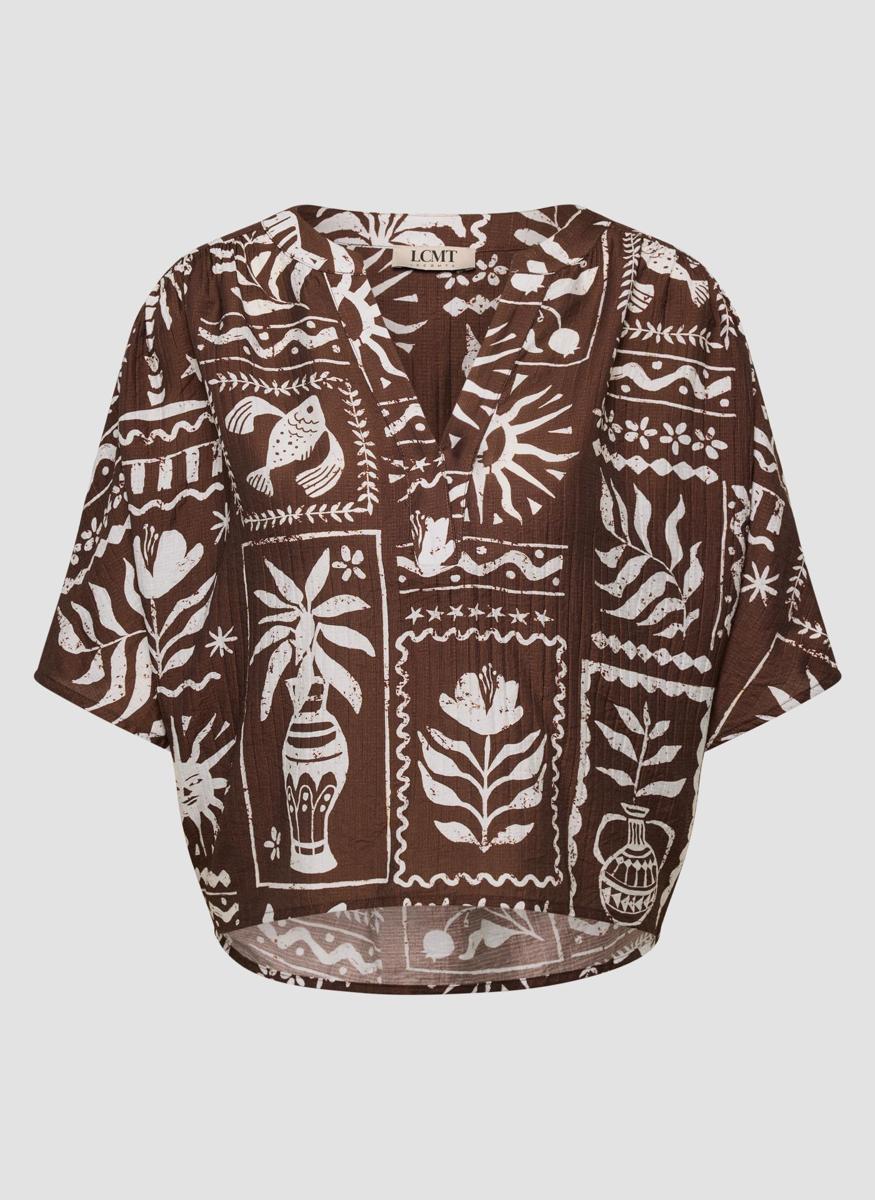 LeComte Blouse 56-624107 Bruin 2
