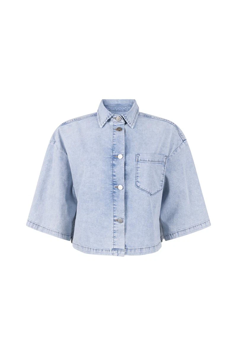 Jansen Amsterdam Blouse Mabel Blauw 2
