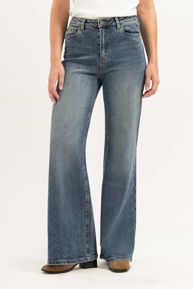 Florèz Jeans Ana Flared Blauw 1