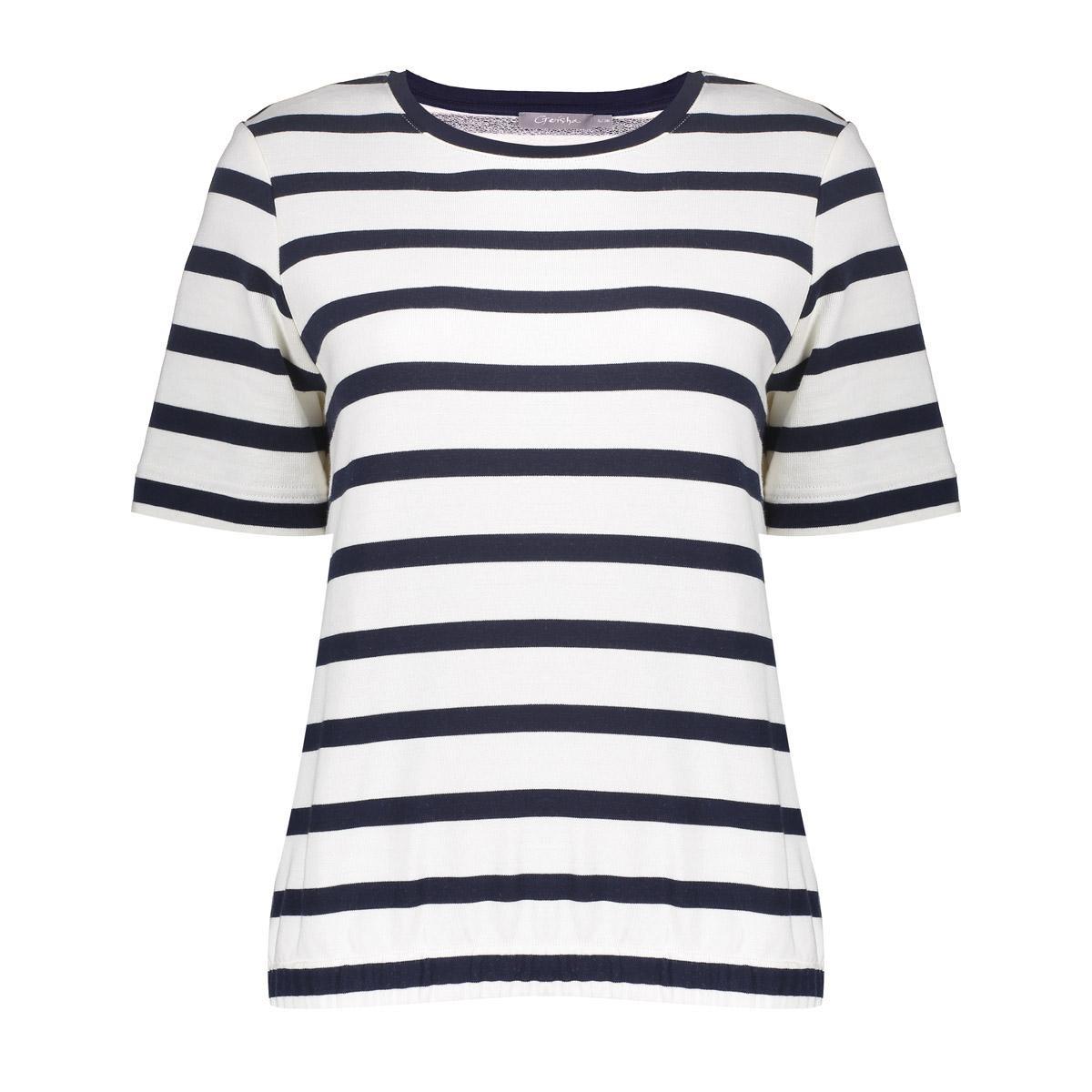 Geisha T-Shirt 62154-20 Off-White 1